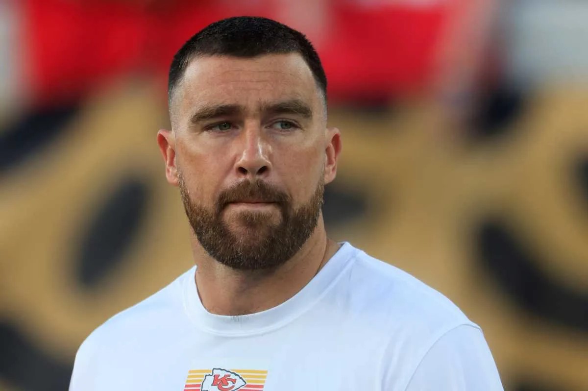 Travis Kelce reportedly having a breakdown after breakup with Taylor Swift and termination of marriage plans.
