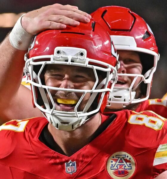 Travis Kelce expresses how happy he is after breaking up with Taylor Swift — says he finally has his peace of mind back.