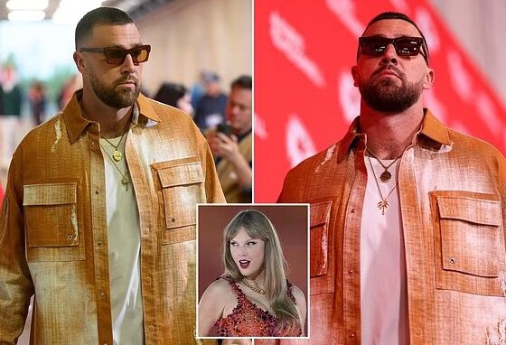 Source reveals Travis Kelce arrived at Arrowhead Stadium looking depressed and angry after his recent breakup with Taylor Swift — main reason he couldn’t focus on the field.