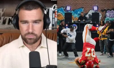 “I broke my spine and everything went blank” — Travis Kelce speaks out about the terrifying moment he landed on his head during a Chiefs game.