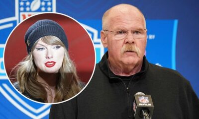 Andy Reid reveals his plan to stop Taylor Swift from supporting the Chiefs — says she’s bad luck and keeps making the team lose games!