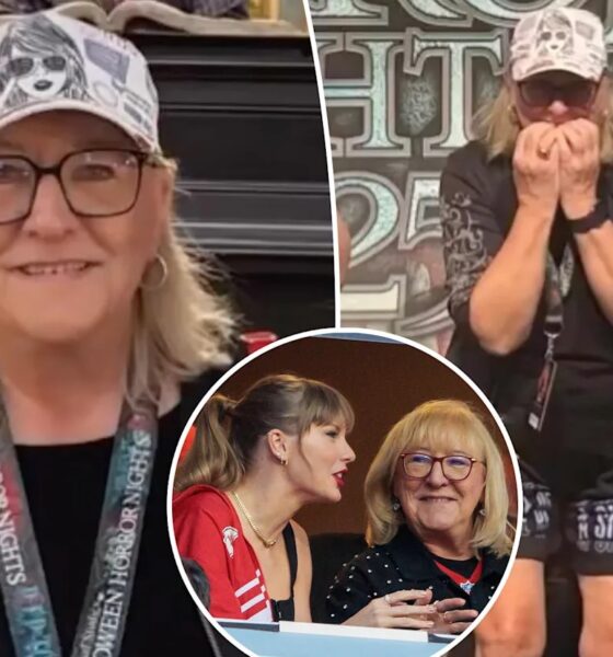 Travis Kelce’s mom, Donna Kelce, reveals how Taylor Swift forced her to wear her merch — says she felt uncomfortable and Taylor is a terrible person