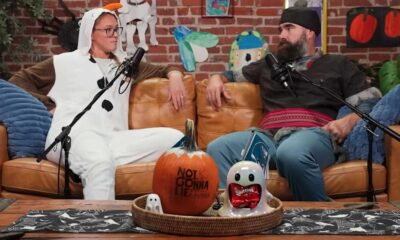 Fans blast Kylie Kelce for shouting at her husband Jason Kelce and calling him a weak man for birthing only female children — say she settled for less, in this fictional scenario.