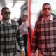 Travis Kelce appears to reference Taylor Swift with lumberjack outfit as he arrives for Chiefs vs Lions
